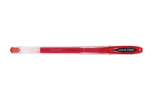 neuveden: UNI Signo gelový roller 0,7 mm / červený