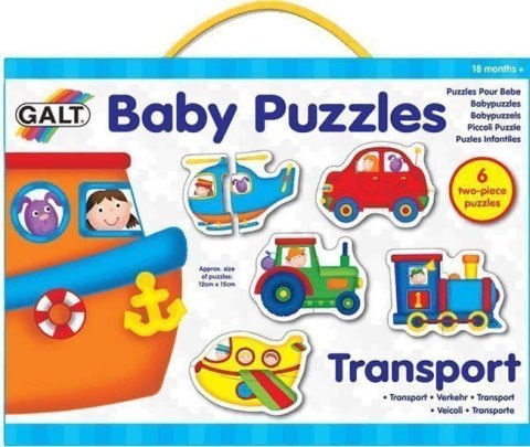 neuveden: Puzzle pro nejmenší – dopravní prostředky 2.