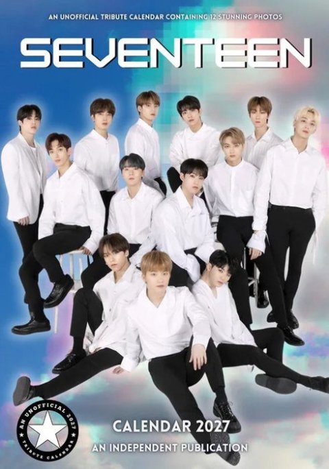 : Kalendář 2027 - Seventeen A3