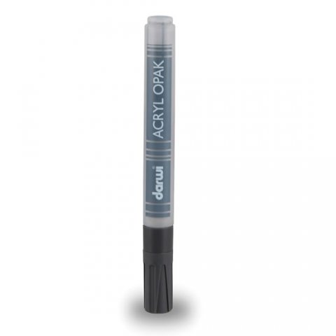 neuveden: DARWI ACRYL fixa hrubá - Tmavě šedá 6 ml