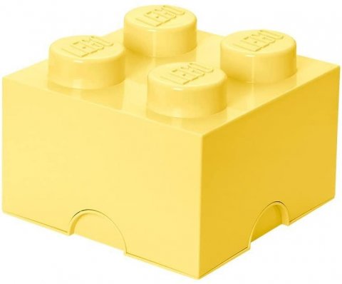 neuveden: Úložný box LEGO 4 - světle žlutý