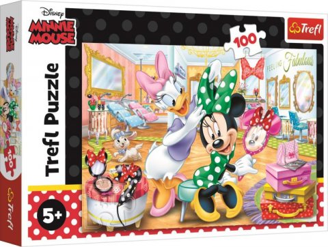 neuveden: Trefl Puzzle Minnie a Daisy / 100 dílků