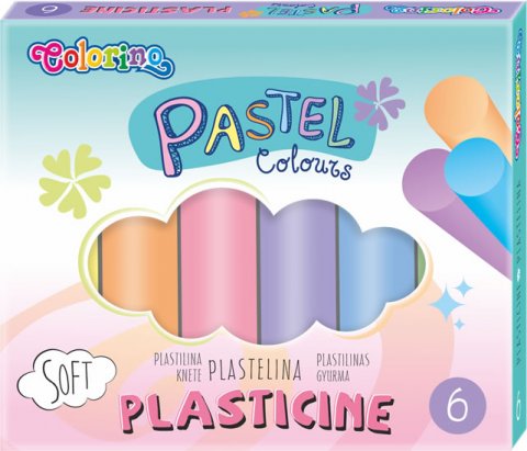 neuveden: Pastel - modelovací hmota 6 barev neuveden: Pastel - modelovací hmota 6 barev