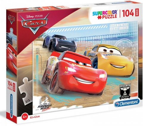 neuveden: Puzzle Maxi Cars 104 dílků