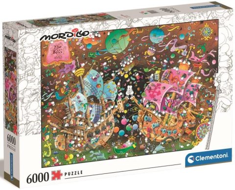 neuveden: Puzzle Mordillo: Polibek 6000 dílků
