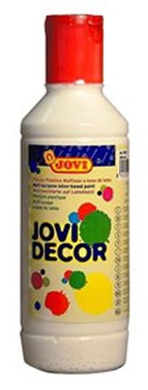 neuveden: JOVI Decor akrylová barva - bílá 250 ml neuveden: JOVI Decor akrylová barva - bílá 250 ml