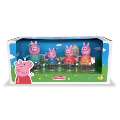 neuveden: Prasátko Peppa - set 4 figurek