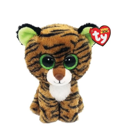 neuveden: Beanie Boos TIGGY - Hnědý tygr 15 cm