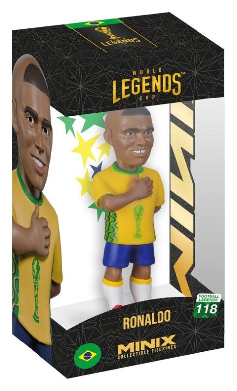 : MINIX Football Legends: World Cup Legends Brazil - Ronaldo #118