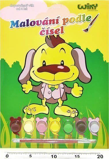 neuveden: Malování podle čísel - Pejsek