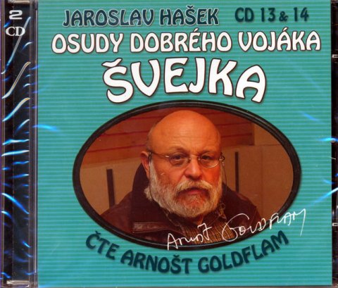 Hašek Jaroslav: Osudy dobrého vojáka Švejka 13-14 - 2CD Hašek Jaroslav: Osudy dobrého vojáka Švejka 13-14 - 2CD