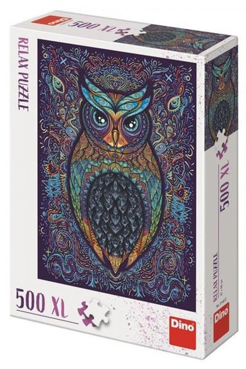 neuveden: Puzzle Sova Relax 500 dílků