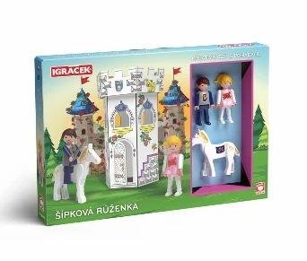 neuveden: IGRÁČEK Šípková Růženka - kreativní set s pohádkou