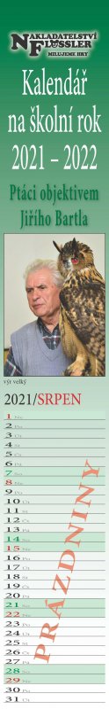 Flösslerová Dobruška: Kalendář na školní rok 2021-2022 - Ptáci objektivem Jiřího Bartla