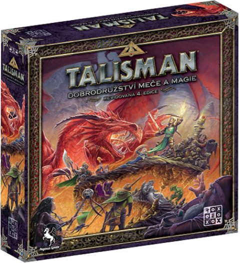 neuveden: Talisman: Dobrodružství meče a magie - desková hra