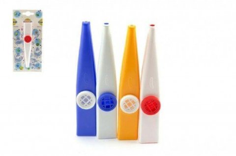 neuveden: Kazoo - hudební hračka 12cm (plastová 4 barvy)