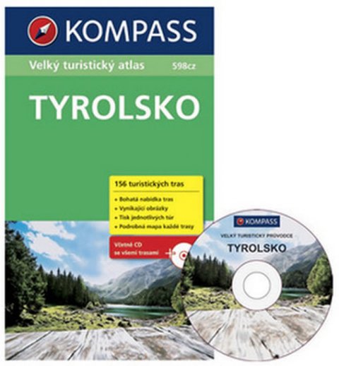neuveden: Tyrolsko - Velký turistický atlas s CD neuveden: Tyrolsko - Velký turistický atlas s CD