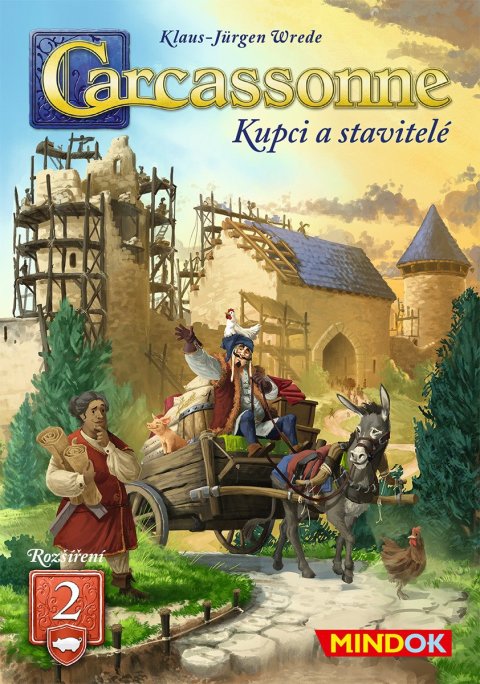 Wrede Klaus-Jürgen: Carcassonne: Kupci a stavitelé (Rozšíření 2) Wrede Klaus-Jürgen: Carcassonne: Kupci a stavitelé (Rozšíření 2)