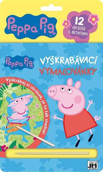 neuveden: Peppa - Vyškrabávací vymalovánky