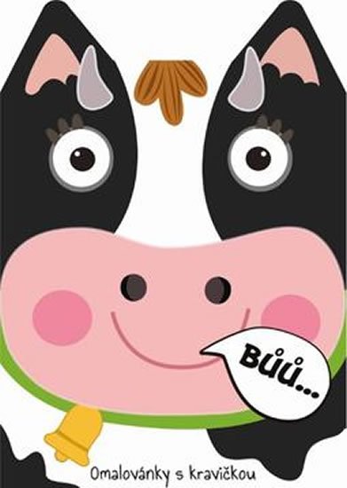 neuveden: Kráva - Omalovánky zvířátka