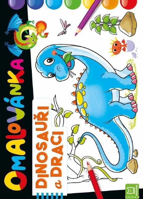 neuveden: Omalovánka Dinosauři a draci