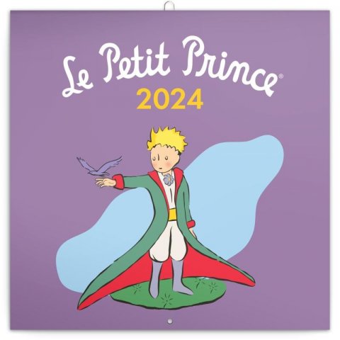 neuveden: Kalendář 2024 poznámkový: Malý princ, 30 × 30 cm