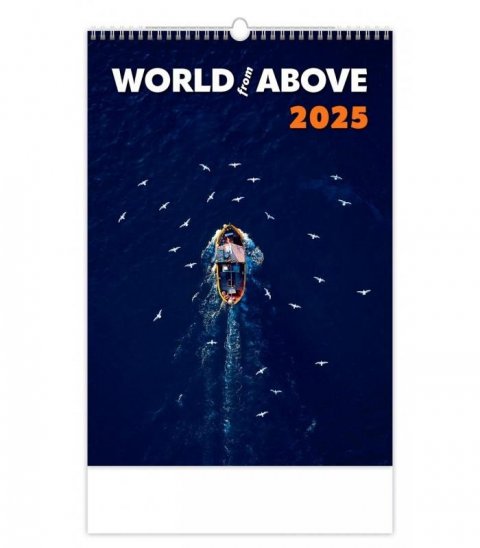 neuveden: Kalendář nástěnný 2025 - World from Above