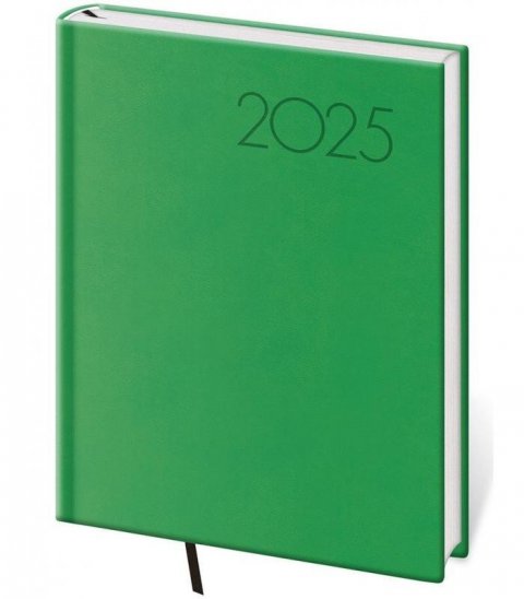 neuveden: Diář 2025 Print Pop denní B6 světle zelená