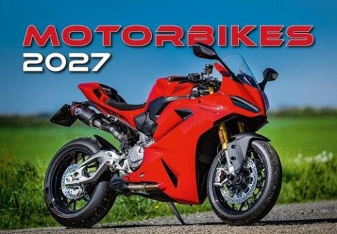 : Kalendář nástěnný 2027 - Motorbikes