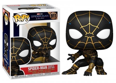 neuveden: Funko POP Spider-Man: No Way Home - Spider-Man (Black & Gold Suit)