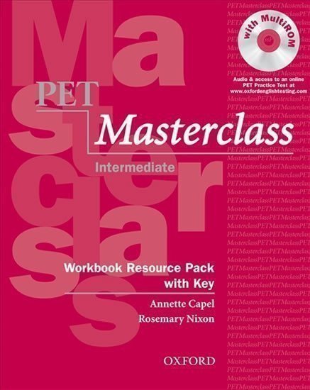 Capel Annette: Pet Masterclass Workbook Resource Pack with Key + Multi-ROM