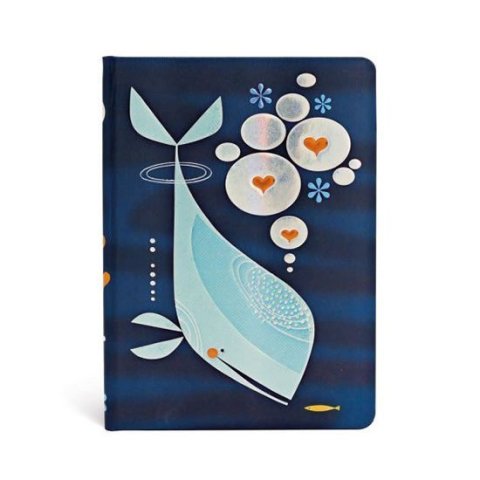 neuveden: Zápisník Paperblanks - Whale and Friend, Midi / nelinkovaný