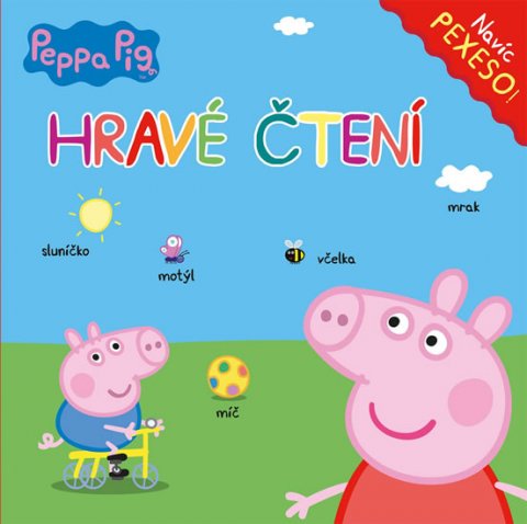 neuveden: Peppa Pig - Hravé čtení s pexesem neuveden: Peppa Pig - Hravé čtení s pexesem