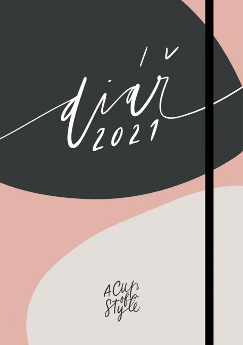 Ehrenbergerová Lucie: A Cup of Style - Diář 2021 (A5)