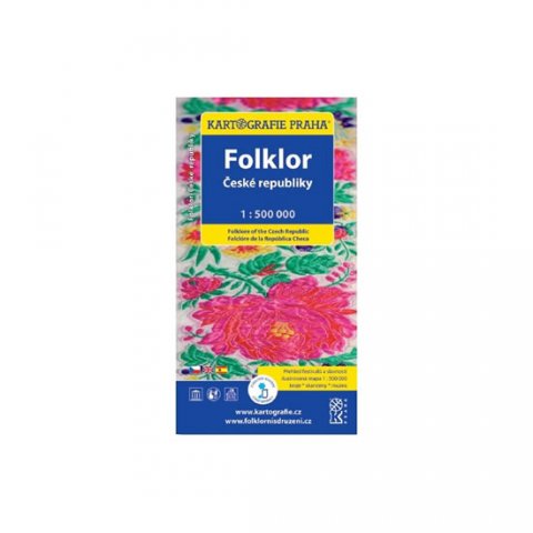 neuveden: Folklor České republiky s brožurou/1:500 tis.(tematická mapa)
