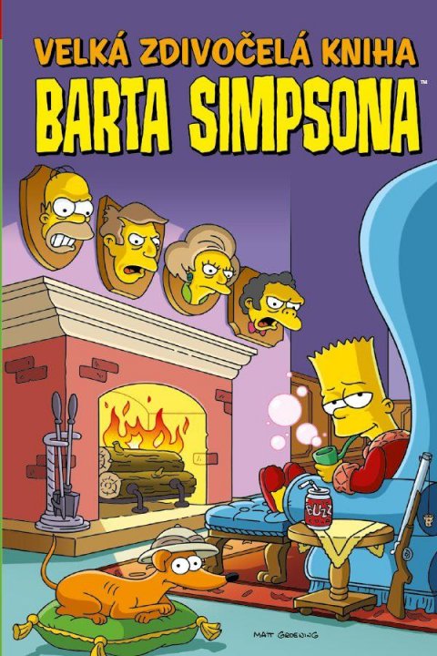 Groening Matt: Simpsonovi - Velká zdivočelá kniha Barta Simpsona