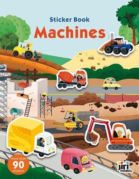 neuveden: Sticker book Machines neuveden: Sticker book Machines