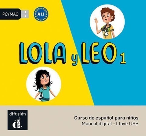 neuveden: Lola y Leo 1 (A1.1) – Llave USB