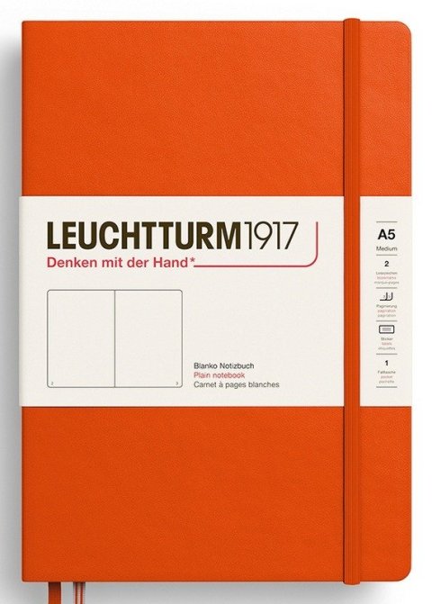 -: Zápisník Pumpkin Hardcover Medium (A5) čistý
