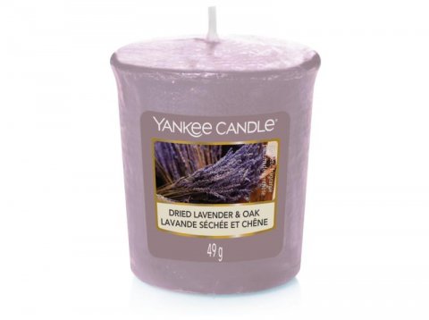neuveden: YANKEE CANDLE Dried Lavender & Oak svíčka 49g votivní