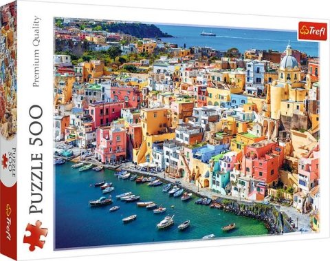 neuveden: Puzzle Ostrov Procida, Kampánie, Itálie/500 dílků
