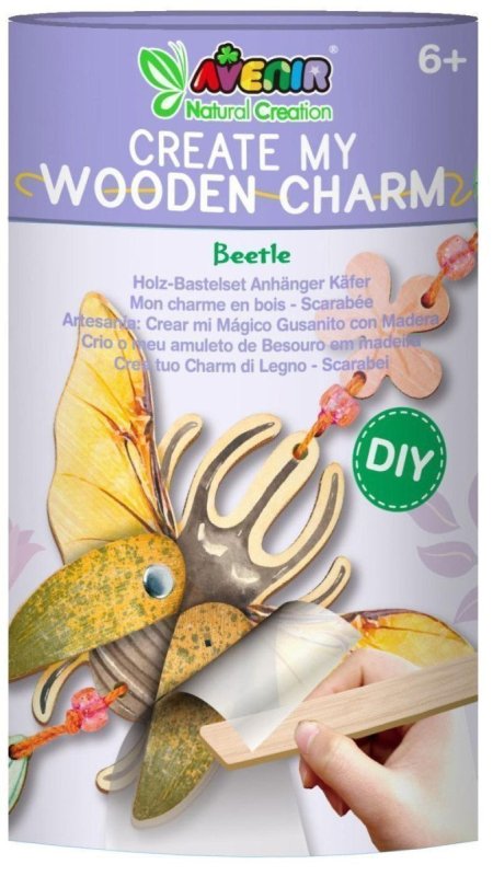 neuveden: Vytvoř si dřevěný talisman - Motýl