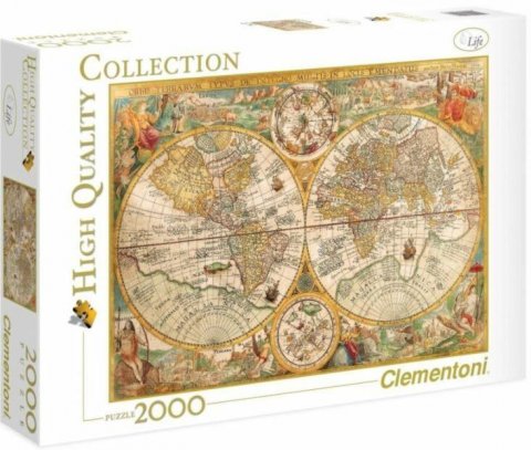 neuveden: Puzzle Mapa Antic 2000 dílků