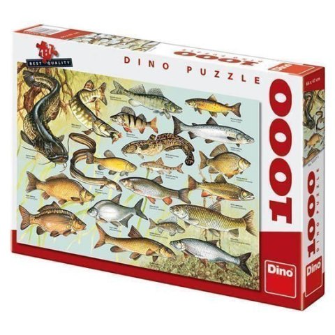 neuveden: Ryby - puzzle 1000 dílků