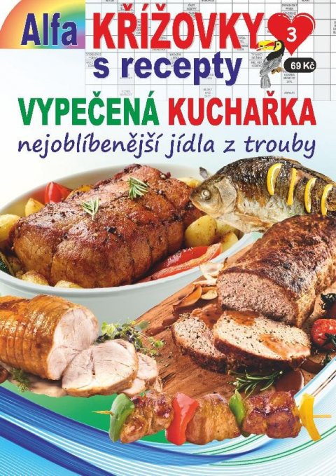 neuveden: Křížovky s recepty 3/2024 - Jídla z trouby