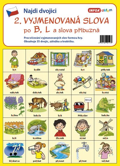 kolektiv autorů: Najdi dvojici - 2. Vyjmenovaná slova po B, L a slova příbuzná