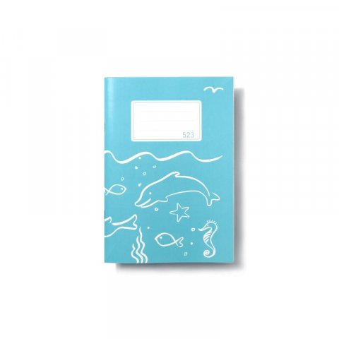 neuveden: Školní sešit SVĚT 523 bezdřevý - modrý