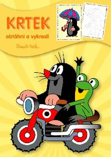 neuveden: Krtek - obtáhni a vykresli - A5 neuveden: Krtek - obtáhni a vykresli - A5