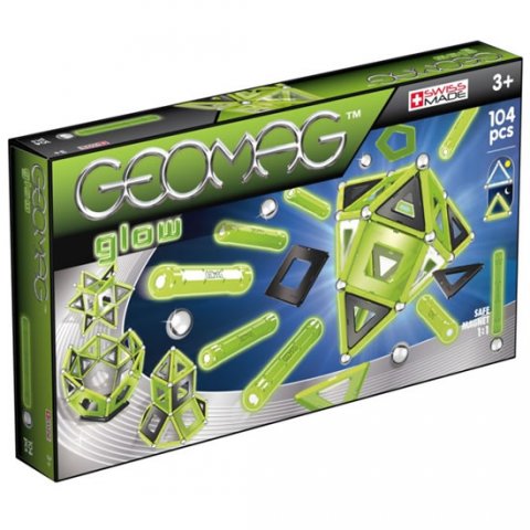 neuveden: Geomag Glow 104 dílků
