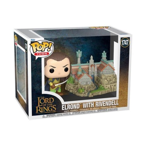 neuveden: Funko POP Town:Lord of the Rings - Elrond with Rivendell #1747